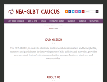 Tablet Screenshot of nea-glbtc.org